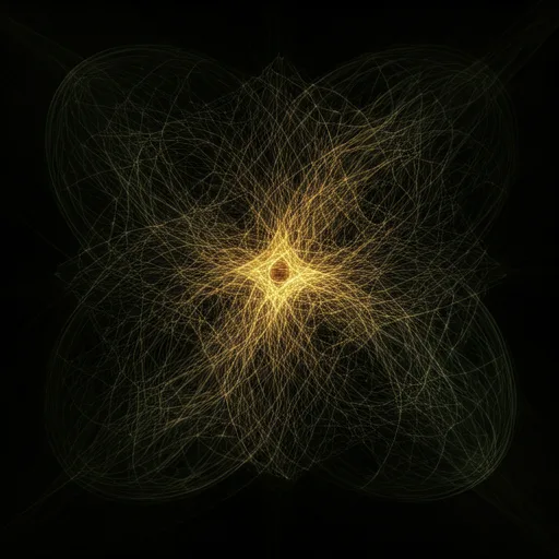 Neural network abstract art